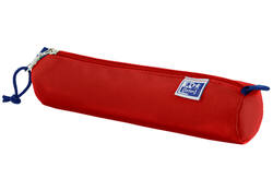 Pennenetui Oxford rond rood