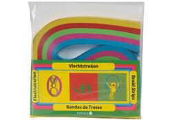 Vlechtstroken Kreatief 1.5x48cm assorti