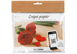 Crêpepapier Creativ Company DIY rozen