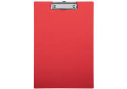 Klembord MAULbalance A4 staand versterkt 3mm karton rood
