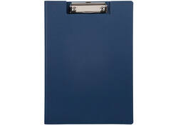 Klembordmap MAULbalance A4 versterkt karton rug 8mm blauw