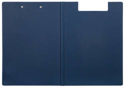 Klembordmap MAULbalance A4 versterkt karton rug 8mm blauw