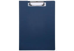 Klembordmap MAULbalance A4 versterkt karton rug 8mm blauw