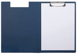 Klembordmap MAULbalance A4 versterkt karton rug 8mm blauw