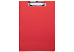 Klembordmap MAULbalance A4 versterkt karton rug 8mm rood