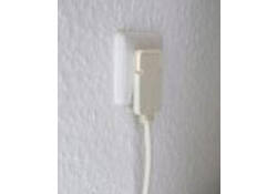 Verlengsnoer Brennenstuhl met platte stekker H05VV-F3G1.5 3 meter wit