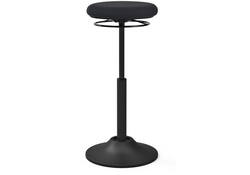 Zit-sta kruk Euroseats Mango zwart