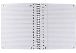 Collegeblok Oxford School A5+ lijn 17-gaats 160 pagina's 80gr voordeelpak assorti 3 stuks