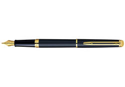 Vulpen Waterman Hémisphère matt black GT medium