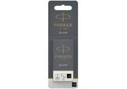 Inktpatroon Parker Quink zwart blister à 10 stuks