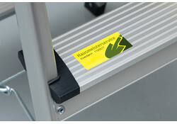 Etiket Avery Zweckform L6111-20 210x297mm geel 20stuks