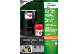 Etiket Avery B7651-50 38x21mm polyethyleen wit 3250stuks