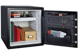 Kluis MasterLock brandvrij en waterdicht electronisch combi-slot XL zwart ZA43
