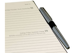 Agenda 2024 Sigel Conceptum A5 7dagen/2pagina's taupe