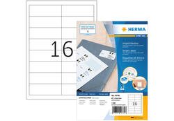 Etiket HERMA 10780 97x33.8mm wit 1280stuks