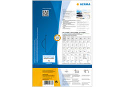 Etiket HERMA 10778 38.1x21.2mm wit 5200stuks