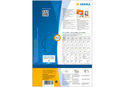 Etiket HERMA 10781 97x42.3mm wit 960stuks