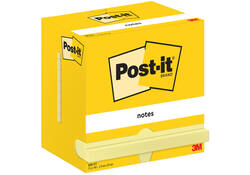 Memoblok Post-it 655 76x127mm geel