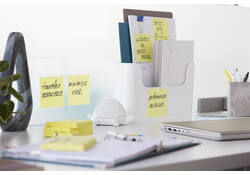 Memoblok Post-it 656 Super Sticky 51x76mm geel 12 stuks