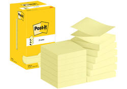 Memoblok Post-it Z-Note R330 76x76mm canary yellow
