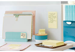 Memoblok Post-it 622 Super Sticky 47,6x47,6mm geel