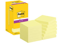 Memoblok Post-it 654 Super Sticky 76x76mm canary yellow