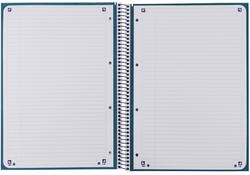 Notitieboek Oxford Classic Europeanbook A4+ 4-gaats lijn 80vel donkerblauw