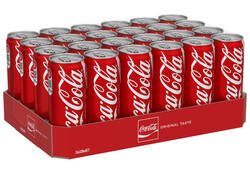 Frisdrank Coca Cola Regular blik 330ml