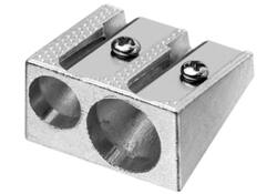 Puntenslijper Westcott aluminium dubbel kegelvorm