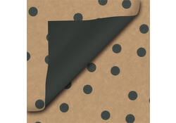 Apparaatrol Special Wrap 200mx30cm kraft zwarte bol