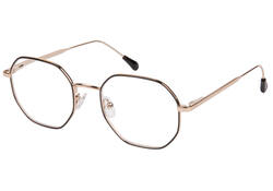 Leesbril I Need You +1.00 dpt Yoko zwart-goud