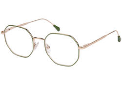 Leesbril I Need You +1.00 dpt Yoko groen-goud