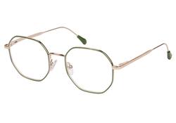 Leesbril I Need You +2.00 dpt Yoko groen-goud