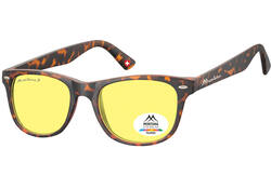 Zonnebril Montana met geel gepolariseerd glas turtle