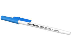 Balpen Paper Mate Kilometrico Recycled medium blauw