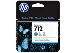 Inktcartridge HP 712 3ED67A blauw