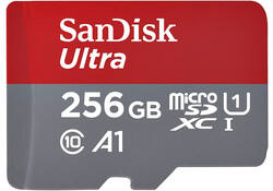 Geheugenkaart Sandisk MicroSDXC Ultra 256GB (150mb/s C10 - SDA UHS-I)