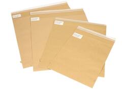 Sendbag verzendverpakking IEZZY 30/34 x 37cm bruin