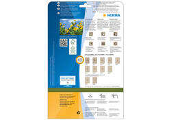 Etiket HERMA 10754 97x42.3mm silphie bruin 240 stuks