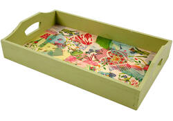Dienblad Creativ Company hout 30x17x5cm