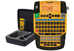Labelprinter Dymo Rhino 4200 industrieel azerty 19mm geel in koffer