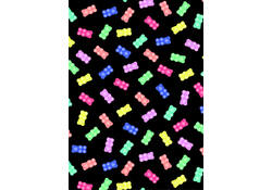 Inpakpapier Stewo Bright Fun 200x70cm assorti