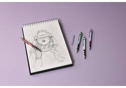 Vulpotlood rOtring Tikky 0.5mm orchidee paars