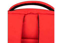 Rugzak Oxford 12 vakken rood