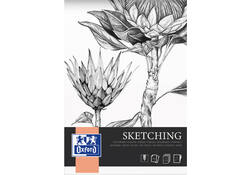 Tekenblok Oxford Sketching A4 50 vel 120 gram