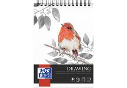 Tekenblok Oxford Drawing A4 50 vel 160 gram spiraal