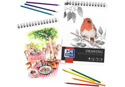 Tekenblok Oxford Drawing A4 50 vel 160 gram spiraal
