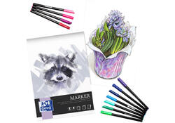 Tekenblok Oxford Marker A3 15 vel 180 gram