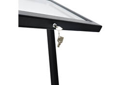 Menu vitrinekast Europel 2x A4