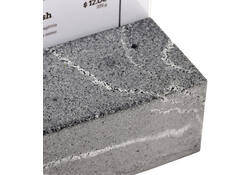 Kaarthouder Europel A4 Polystone antraciet